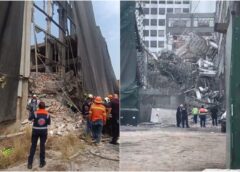 Colapsa un edificio en remodelación en San Antonio Abad y Calzada de Tlalpan, CDMX; reportan personas atrapadas.