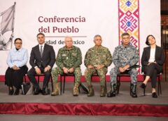 (Video) El Gobierno presume resultados: 38 homicidios diarios menos, 46 mil detenidos y decomiso histórico de armas y droga.