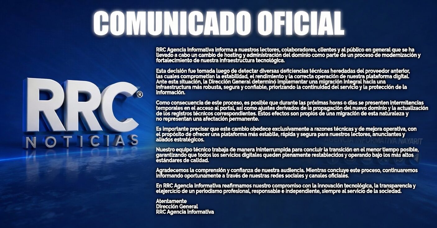 RRC Noticias Nueva dirección 